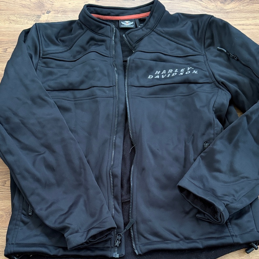 Harley-Davidson Men's Black Softshell Jacket